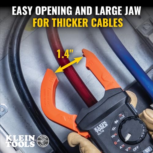 Buy now Klein Tools CL710 Digital Clamp Meter, Auto Ranging TRMS, AC/DC Volt/Current, LoZ, Continuity, Frequency, Capacitance, NCVT, More 1000V at indiglob india