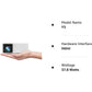 Yoton Mini Projector, Portable Phone small projector 1080P Full HD Supported for iOS/Android/Laptop, Video Projector Y3 Compatible with Fire Stick, HDMI, USB, PS5, Xbox