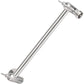 Buy now NearMoon Adjustable Shower Arm Universal Connection, Extension Arm, Adjust Angle to Upgrade Shower Experience, Easy to Install, Anti-leak (11 Inch, Chrome Finish) Brushed Nickel 11 Inch Adjustale at indiglob india