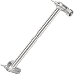 Buy now NearMoon Adjustable Shower Arm Universal Connection, Extension Arm, Adjust Angle to Upgrade Shower Experience, Easy to Install, Anti-leak (11 Inch, Chrome Finish) Brushed Nickel 11 Inch Adjustale at indiglob india