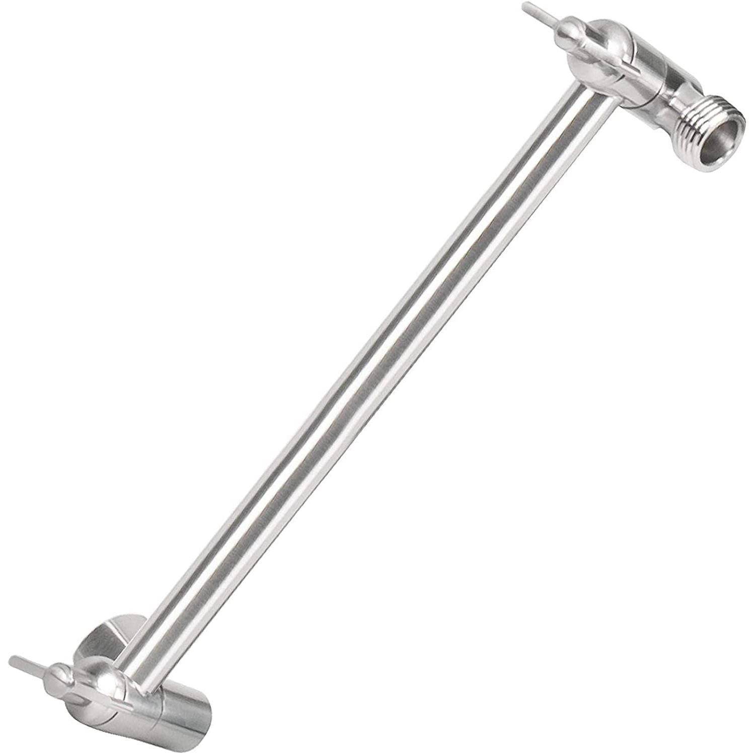 Buy now NearMoon Adjustable Shower Arm Universal Connection, Extension Arm, Adjust Angle to Upgrade Shower Experience, Easy to Install, Anti-leak (11 Inch, Chrome Finish) Brushed Nickel 11 Inch Adjustale at indiglob india
