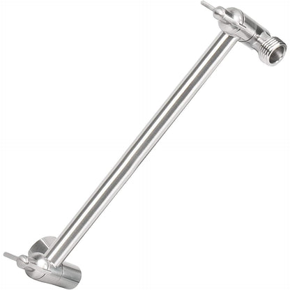 Buy now NearMoon Adjustable Shower Arm Universal Connection, Extension Arm, Adjust Angle to Upgrade Shower Experience, Easy to Install, Anti-leak (11 Inch, Chrome Finish) Brushed Nickel 11 Inch Adjustale at indiglob india