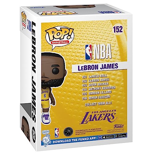 Buy now Funko Pop NBA: Los Angeles Lakers - Lebron Lebron James - Collectable Vinyl Figure - Gift Idea - Official Merchandise - Toys for Kids & Adults - Sports Fans - Model Figure for Collectors and Display at indiglob india