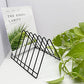 Buy now File Organizer-Metal Newspaper Holder-Magazine File Storage-Desktop Storage Book Rack-File Folder Holders-Office Products(Black at indiglob india