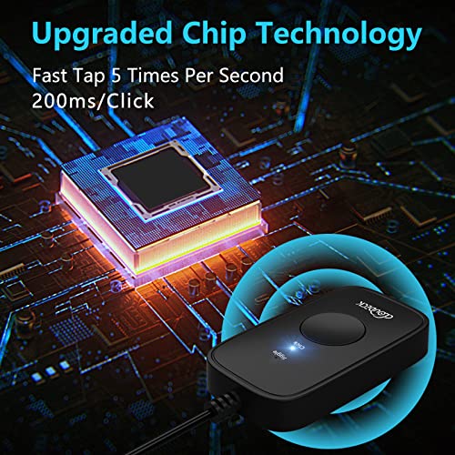 Buy now Mouse Jiggler Undetectable, USB Mover, Gaming Automatic Continuous Click Device, Plug & Play, Simulate Mouse Pointer Movement to Prevent PC Sleep at indiglob india