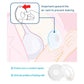 Babebay Breast Shells, Milk Collectors for Breastfeeding, Protect Sore Nipples, Collect Breastmilk Leaks, Soft Silicone Material, Reusable, 4 PCS