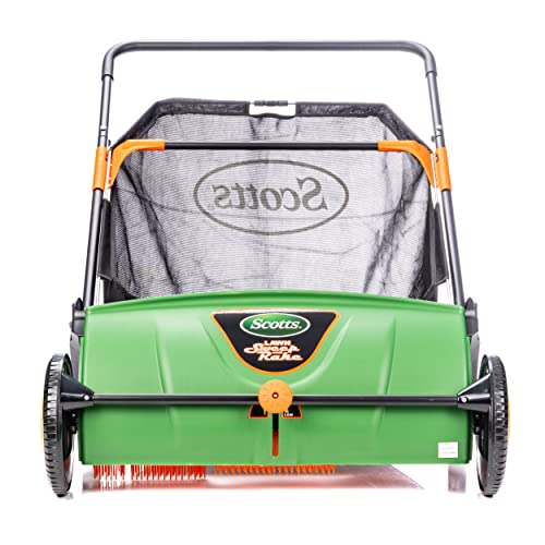 Buy now Scotts Outdoor Power Tools LSW70026S 26-Inch Push Lawn Sweeper, Black/Green at indiglob india