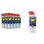 Buy now WD-40 Specialist White Lithium Grease Spray with Smart Straw Sprays 2 Ways, 10 OZ [6-Pack] & Specialist Penetrant with Smart Straw Sprays 2 Ways, 11 OZ 6-Pack at indiglob india
