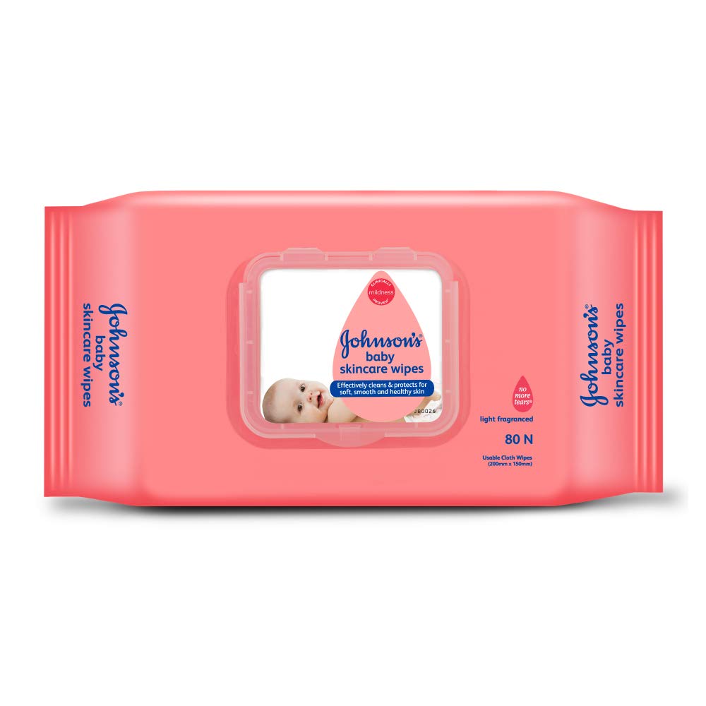 Buy now Johnsons Baby Skincare Wipes 72 sheets at indiglob india