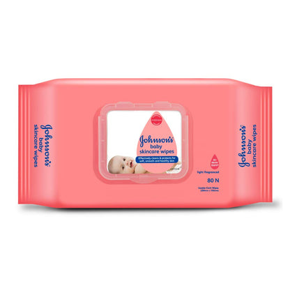 Buy now Johnsons Baby Skincare Wipes 72 sheets at indiglob india