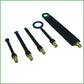 SaiDian 5Pcs/Set EMC EMI Near Field Probe 9KHz-3GHz SMA Female Antenna Fine for Conducted Radiation