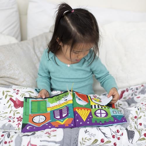 Buy now Melissa & Doug Soft Activity Baby Book - The Wonderful World of Peekaboo! Lift The Flap Busy Book for Toddlers, Sensory Toys for Babies and Toddlers at indiglob india