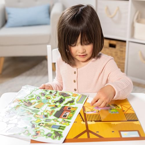 Buy now Melissa & Doug Reusable Sticker Pad Bundle - Jungle, Farm & Under The Sea at indiglob india