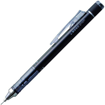 Tombow Mono Graph Shaker Mechanical Pencil 0.5mm, Black Body (SH-MG11)