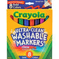 Buy now Crayola 8 Ct Bold Broad-Line Washable Markers at indiglob india