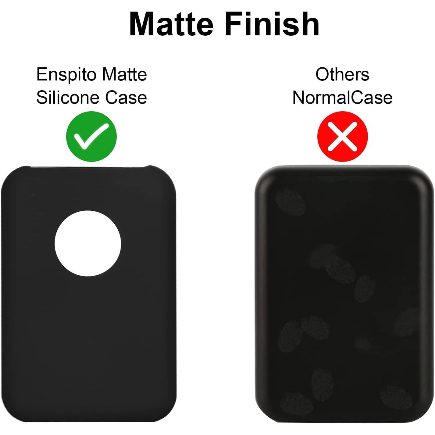 Buy now Protective Case for Apple Magsafe Battery Pack, Silicone Skin Cover Compatible with Magsafe Power Bank Holder, Lightweight Soft MagSafe Portable Charger Case Shockproof Anti-Scratch(Black) at indiglob india