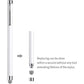 Stylus Pens for Touch Screens, ChaoQ 4 Pcs Mesh Fiber Stylus, with 4 Replaceable Mesh Tips and 4 Replaceable Rubber Tips (Silver, Black, White, Champagne)