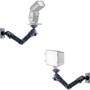 9 Inch Articulating Magic Arm Wall Mount Holder Stand for Camera LED Light, Video Lamp