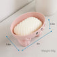 Soap Holder, Cute Soap Dish for Kids Children, Creative Lovely Bar Soap Tray Counter for Shower Bathroom Kitchen Countertop - Pink