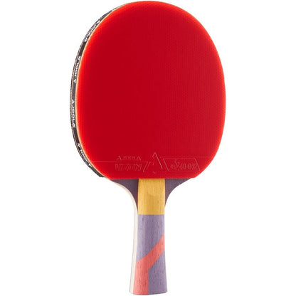 JOOLA Omega Strata - Table Tennis Racket with Flared Handle - Tournament Level Ping Pong Paddle with Vizon Table Tennis Rubber - Designed for Spin