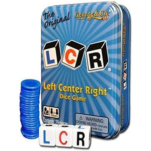 LCR Left Center Right Blue TIN
