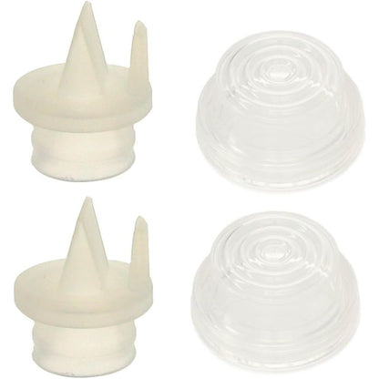 Replacement Parts Compatible with Avent Comfort Pump, Valve, Diaphragm for Single and Double Electric Pumps; Made by Maymom