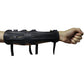 Archery Leather Arm Guard Long 4 Straps Forearm Protective Gear Hunting Arrow Bow