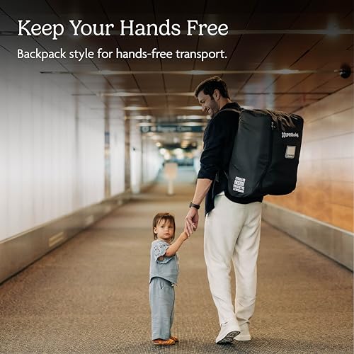 Buy now UPPAbaby Travel Bag for all Minu Stroller Models ƒ?? Backpack Style with Inner Wheel Bag + Storage Pocket - Durable Design with TravelSafe Protection at indiglob india