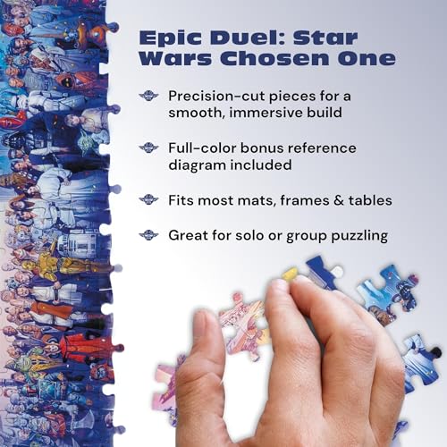 Buy now Buffalo Games - Star Warsƒ?› - You were The Chosen One - 2000 Piece Jigsaw Puzzle for Adults - Challenging Puzzle Perfect for Game Nights - Finished Size is 38.50 x 26.50 at indiglob india