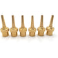 6pcs 1/2" DN15 Brass Fountain Nozzle Adjustable Direction Jet Water Spray Head for Landscaping Use