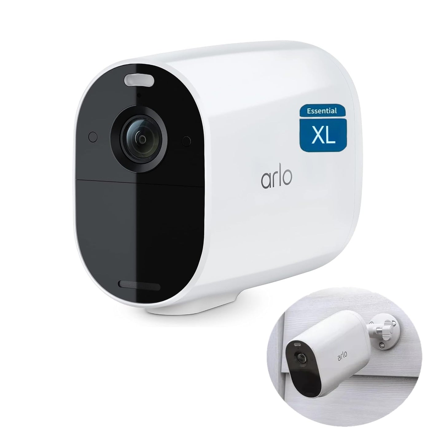 Buy now Arlo Essential XL Spotlight Camera, 1080P Color Night Vision, Wireless Security Outdoor Network Camera, 2 Way Audio, Direct to Wi-Fi, Compatible with Alexa, White at indiglob india