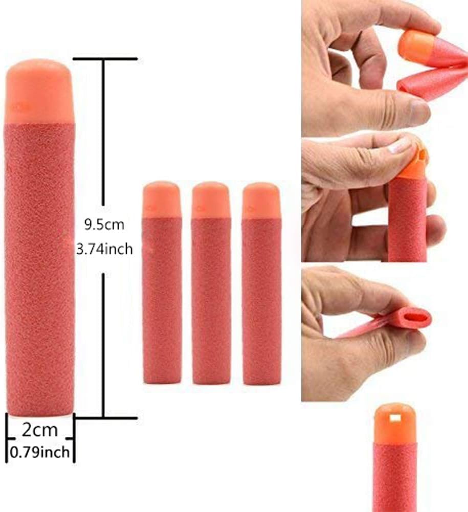 Buy now 60PCS Mega Dart Refill Pack for N-Strike Mega Series at indiglob india