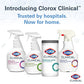 Buy now Clorox Healthcare Clinical Germicidal Cleaner & Bleach Disinfectant, Multipurpose, Formulated for Medical & Hospital Use, Antibacterial, 32 Fl Oz Each, Value Pack of 2 at indiglob india