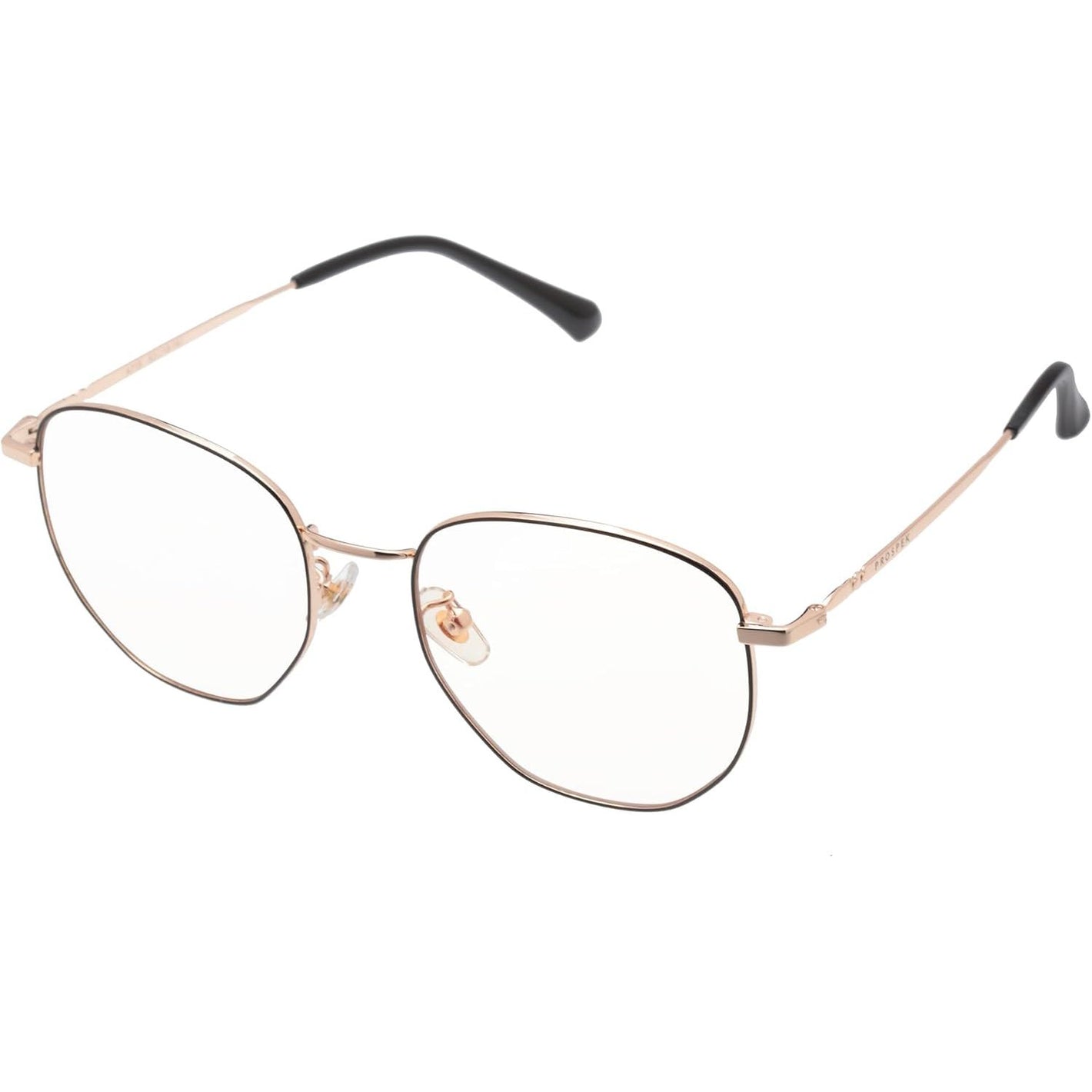 Prospek Blue Light Blocking Glasses for Women Oversized I Lightweight Titanium Frame for Computer with Anti-glare to Reduce Eyestrain I AURA