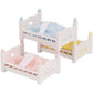 Calico Critters Triple Baby Bunk Beds - Dollhouse Furniture Set for Ages 3+