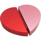 wonuu Engagement Ring Box,Ring Rose Box Surprise Jewelry Storage Holder for Woman as Proposal Engagement Wedding Ring Jewelry Gift ect. (Heart Shaped-Red)