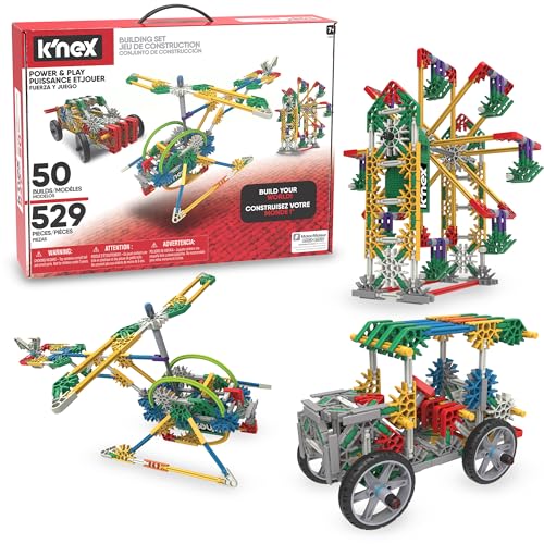 Buy now K'NEX - Power & Play Motorized Set ‚ 529 Pieces, STEM Building, Kid Construction Set‚ Ages 7+ at indiglob india