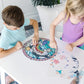 Buy now Melissa & Doug Stained Glass Made Easy Craft Kit: Dolphins - 180+ Stickers at indiglob india