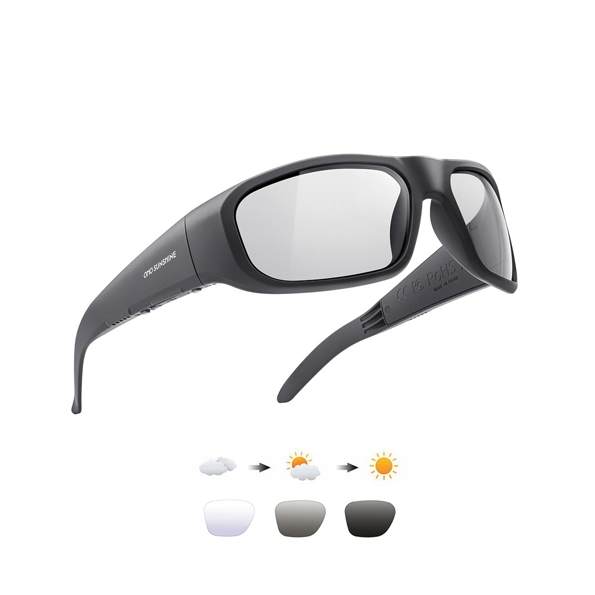 Buy now OhO Smart Glasses, Audio Glasses With Bluetooth Speaker,Reading Glasses With Voice Control and Open Ear,(Men/Women) at indiglob india