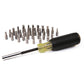 Buy now Klein Tools 32510 Magnetic Multibit Screwdriver with Sturdy Torx, Hex, Spanner, Tri-Wing, Torq and Nut Tamperproof Bits and Storage Block at indiglob india