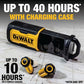 Buy now DEWALT Heavy Duty Bluetooth Jobsite Pro X2 ANC True Wireless Earbuds, Active Noise Cancelling Work Earbuds, Turn Dial Controls, 10Hr Runtime (40+ w/Case), 4 EQ Modes, IP54 at indiglob india