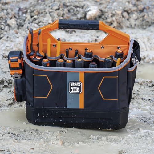 Buy now Klein Tools 62202MB MODbox Tool Tote, Part of the MODbox Mobile Workstation, 33 Pockets, Ample Tool Storage, Zipper Pocket for Small Items at indiglob india