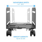 Buy now HumanCentric Adjustable PC Stand for Floor, Computer Tower, Adjustable PC Holder, CPU Rolling Cart, for Gaming & Desktop Computers, Under Desk, Fits Computer Cases 4.7" to 8.2" up to 22lbs at indiglob india