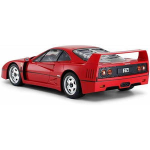 Radio Remote Control 1/14 Scale Ferrari F40 Licensed RC Model Car w/Front Light Controller Open/Close(Red),unisex-children