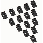15 Pack Black Retainer Clips Universal Automotive Car Front Console Dash Dashboard Trim Fastener Rivet Clips for Ford Mazda Audi Toyota - My Store