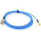 BNC to Microdot 10-32 50 Ohm RF Cable for Accelerometer Transducer Acoustic Vibration Test (2m, Straight)