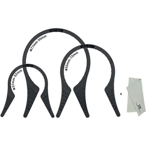 3 Packs Camera Lens Filter Wrench Kit, CPL UV ND Filter Removal Wrench Tool Set, Fit 37mm-52mm 55mm-72mm 77mm-95mm Lens Thread for Canon Nikon Sony Fujifilm Olympus Panasonic and Other Camera