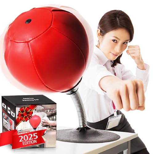 Buy now Desktop Punching Bag, Super Strong Suction Boxing Bag Speed Balls Heavy Duty Stress Relief Boxing Bag, Cool Stuff for Office, White Elephant Gift for Boss or Coworker at indiglob india