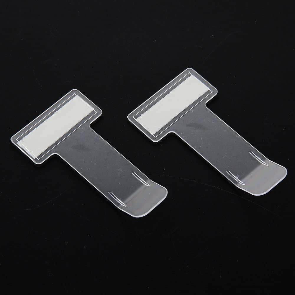 2 Pcs Car Transparent Invoice Ticket Folder Car Windscreen Window Parking Permits Ticket Holder Clip - My Store