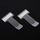 2 Pcs Car Transparent Invoice Ticket Folder Car Windscreen Window Parking Permits Ticket Holder Clip